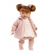 Lelle Lea 33 cm, raud, runā, ar mānekli, mīkstais ķermenis Spānija LL33160